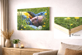 foto op multiplex muurdecoratie